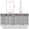 100 PCS Resealable Bags, Stand Up Kraft Paper Bags with Matte Window, Zipper Lock Food Storage Bags for Small Business and Home, 5.9x9 Inch Reusable Sealable Bags for Packaging - Black view 2
