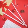 Cotton Candy Cones Penta Angel 24Pcs 11.8" Cotton Candy Holder Stick Paper Straw Cones for Birthday Wedding Party Candy Making (White-24pcs) view 3