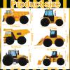Shappy 6 Pcs Construction Birthday Party Supplies Construction Honeycomb Centerpieces Dump Truck Birthday Decorations Car Honeycomb Centerpieces Table Toppers for Themed Party Favors view 3