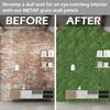 NETAP Grass Wall Panels, 10"x 10"(8pcs) 4-Layer Artificial Boxwood Faux Green Wall for Interior, Garden Party Wedding Backdrop, Indoor Outdoor Plant Wall Decor view 4