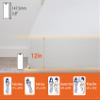 CertiPUR-US Certified Medium Firm Memory Foam Mattress for Cool Sleep & Pressure Relief, 5/6/8/10/12 Inch, Twin Size, Bed in a Box view 2