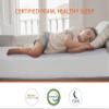 CertiPUR-US Certified Medium Firm Memory Foam Mattress for Cool Sleep & Pressure Relief, 5/6/8/10/12 Inch, Twin Size, Bed in a Box view 3