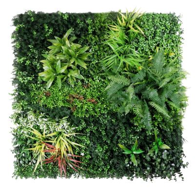 Artificial Grass Wall Panels, 40"x40" Greenery Wall Boxwood Panels, UV-Anti