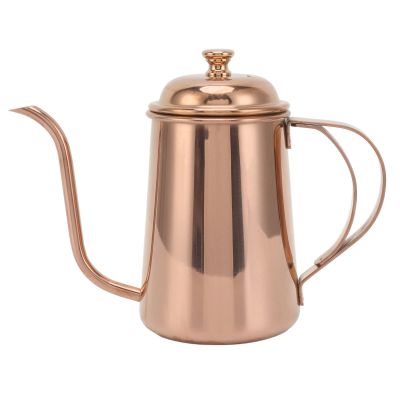 UPQRSG Gooseneck Kettle Pour Over Kettle, Mini 15.7 oz Stainless Steel Hand Drip Coffee Pot, Gooseneck Kettle Tea Pot Teapot Dripper, Coffee Tea Home Brewing Drip Pot for Home Office