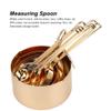 BestAlice 8Pcs Measuring Spoons, Stainless Steel Measuring Spoons Set, Small Tablespoon Measure Spoon with Handle, Measuring Cup Spoon Set with Scales Home Kitchen Baking Accessory(Gold) view 2