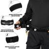 VISMIX Nylon Duty Belt 2" Hook Lining Outer Belt with Loop Inner, Duty Belt with Key Holder and Keepers view 2