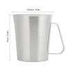 1500ml Measuring Cup, Stainless Steel Measuring Cup with Clear Scale, Metal Liquid Measuring Cup, Reusable Measuring Jug with Handle, Multifunction Measure Cup for Kitchen Cooking Baking view 2