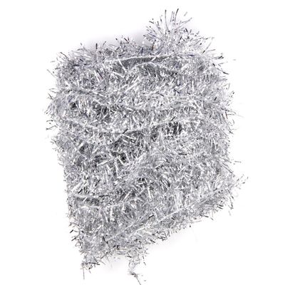 Semperfli Holographic Chenille 15mm Silver