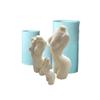 3D Body Mold, Woman Body mold, female body mold big size, naked body mold, Women Torso silicone candle mold (9,5 cm 3.75") view 1