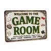 Game Room Sign Green Game Room Dcor Gaming Room Family Room Bar Man Cave Poker Room Dcor Game Room Wall Art Poker Dcor 108122001102 view 1
