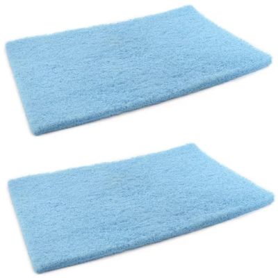 30" x 36" Synthetic Non Allergenic Polyester Evaporative Swamp Cooler Pads - (2 Pack) Blue