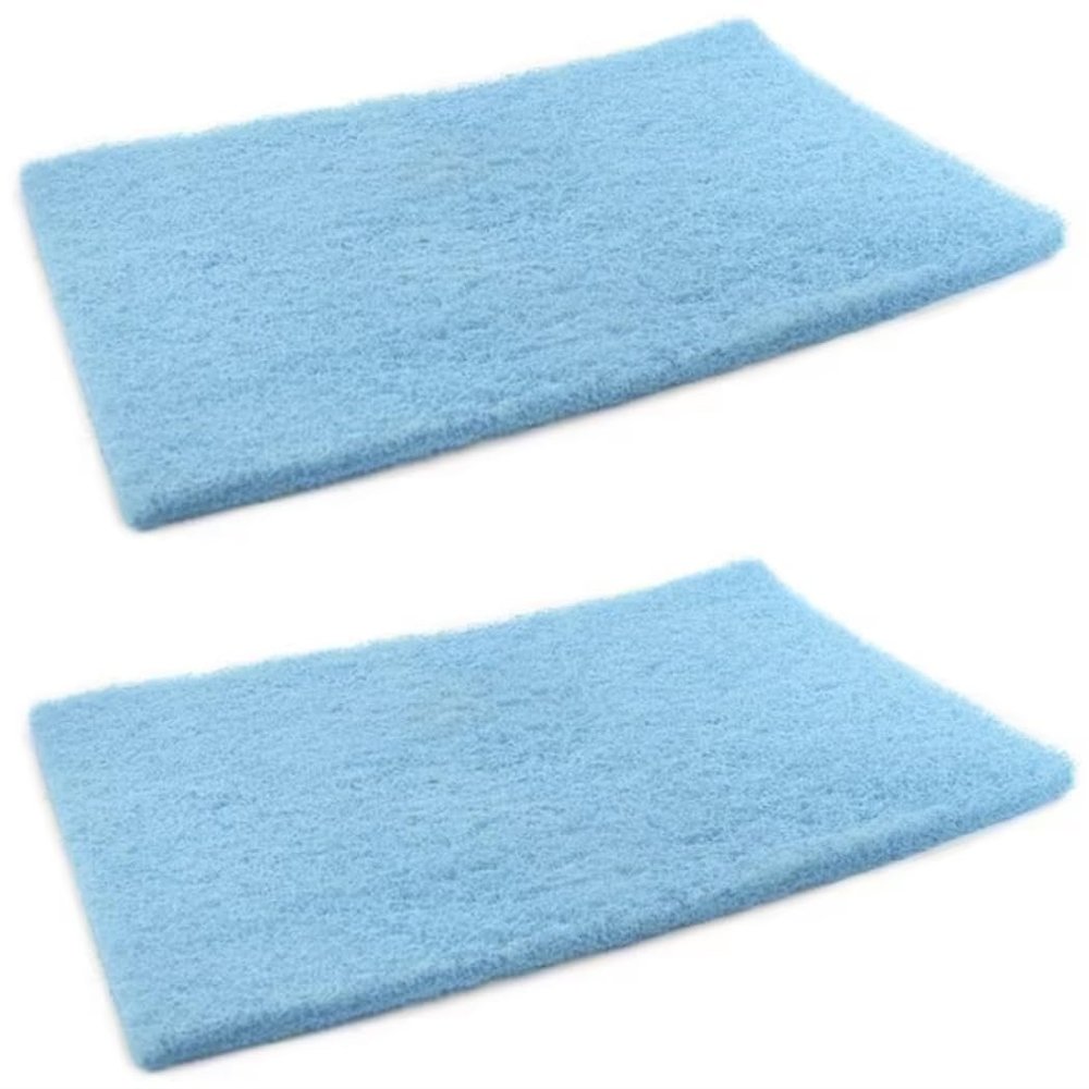 30" x 36" Synthetic Non Allergenic Polyester Evaporative Swamp Cooler Pads - (2 Pack) Blue
