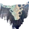 Bull Skull with turquoise stones and fringe Car Freshie (night ice) view 1