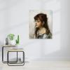 PY3H69 Reproduction Print on Canvas. Young Girl. Famous wall art. Canvas Wall Art Landscape Pictures for Living room Decor 60x72cm-23.6x28in Only Canvas view 2