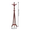 DLUXCA Adjustable Clothes Rack Stand Free Standing Layer Wooden Tree Layer with 8 Months Retro Modern Coat and Hat Stand for view 2