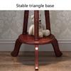 DLUXCA Adjustable Clothes Rack Stand Free Standing Layer Wooden Tree Layer with 8 Months Retro Modern Coat and Hat Stand for view 3