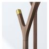 DLUXCA Adjustable Clothes Rack Coat Stand Layer Coat Free Standing Tree Wooden Coat and Branch Shape Modern Coat and Hat Stand for Bag Clothes Acc (Color : B) view 3