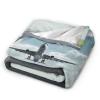 Airplane Throw Blanket Gift for Girls Women Flannel Fleece Fuzzy Blankets Soft Warm Cozy for Bed Sofa Living Room for Teens 60"x50" view 3