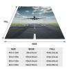 Airplane Throw Blanket Gift for Girls Women Flannel Fleece Fuzzy Blankets Soft Warm Cozy for Bed Sofa Living Room for Teens 60"x50" view 4