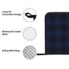 2 Pack Navy Blue Tartan Plaid Pot Holders with Hanging Loops,Heat Resistant Countertop Hot Pads, Contry Style Potholder Set for Kitchen Baking Chef Barbeque,Square,8x8 inch view 4