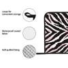 2 Pack Pink Zebra Print Pot Holders with Hanging Loops,Heat Resistant Countertop Hot Pads, Contry Style Potholder Set for Kitchen Baking Chef Barbeque,Square,8x8 inch view 4
