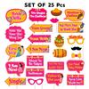 Haldi Ceremony Photo Booth Party Props Set of 25 Pcs for Wedding Photo Booth/Haldi Photo Booth view 2
