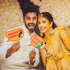 Haldi Ceremony Photo Booth Party Props Set of 25 Pcs for Wedding Photo Booth/Haldi Photo Booth view 4