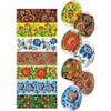1 Pcs Of Heat Shrink Wrap - Sleeve Decoration Sticker Easter Egg Wraps Pysanka Flowers view 1