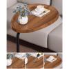 LXURY C Shaped Side Table for Couch, C Side Tables Living Room, Modern C Table, Suitable for Living Room and Bedroom view 3