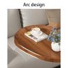 LXURY C Shaped Side Table for Couch, C Side Tables Living Room, Modern C Table, Suitable for Living Room and Bedroom view 4