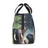 Elephant Family Lunch Bag Box Reusable Insulated Lunch Tote Bag,Leakproof Thermal Sack Food Case High Capacity view 4