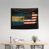 Wall Decoration Tapestry-Nicaraguan American Flag Tapestry Wall Hanging,Hippie Art Tablecloths 29x37 Inches For Bedroom Dorm Living Room view 3