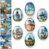 1 Pcs Of Heat Shrink Wrap - Sleeve Decoration Sticker Easter Egg Wraps Pysanka Churches view 1