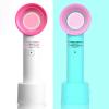 Handheld Bladeless Fan, Portable Air Conditioning Blower, Mini Eyelash Fan Dryer, USB Rechargeable 2000mAh Cooling Safe Eyelash Dryer Fan for Salon(White) view 2