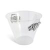 Arthur Court Grape Handle Acrylic Ice Bucket 8.5"T x 10.5"W x 11.5"L view 3