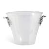 Arthur Court Grape Handle Acrylic Ice Bucket 8.5"T x 10.5"W x 11.5"L view 4