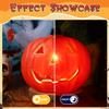 STOBOK Pumpkin Lantern Halloween Light 8.27X6.3X7.87 Inch Led Jack O Lantern Battery Operated Pumpkin Light Decoration for Indoor Outdoor Halloween Party Home view 4
