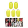 DOITOOL Elegant 5pcs Silk Palace Lanterns 27x39cm Waterproof Durable for Parties Weddings Festivals view 3
