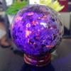 AtkitS Natural Flame Stone Ball Crystal Energy Reiki Healing Ornament (Size : 200-250g) view 2
