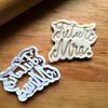 Sweet Prints Inc Future Mrs. Script Cookie Cutter - Dishwasher Safe (3") view 3