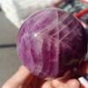 AtkitS Natural Purple Fluorite Ball Quartz Crystal Ball Spirit Mineral Home Decor Energy Gemstone Gifts (Size : 50-60mm) view 4