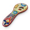 MAYANSHUL Large Mexican Talavera Spoon Rest | Lele Doll design Hand-Painted, Utensil Rest for Spoons Ladles, Tongs or Spatula | Lead-Free, Dishwasher Safe | Lovely Mexican Gift view 2