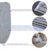 KADEUX Black/Grey Ironing Board Cover, Ironing Board Cover and Pad Cotton, Replacement Ironing Board Cover, 3612in 4313in (Color : Black, Size : 110x33cm(43x13in)) view 3