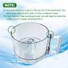 7-Cup Food Processor Work Bowl Compatible with Cuisinart DLC-10 Series,FP-631AGTX-1,NOTE:This bowl features 2 tabs on the top rim of the workbowl view 2