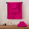 COZYART Hot Pink Bath Towel Set, Turkish Cotton Hotel Large Towel Bulk for Bathroom, Thick Bathroom Sets of 6 with 2 Bath Towels, 2 Hand Towels, 2 Washcloths, 650 GSM view 4
