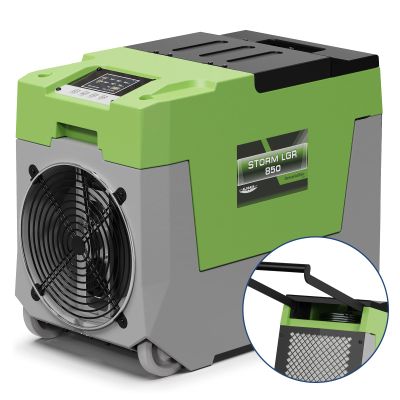 ALORAIR 180 PPD LGR Commercial Dehumidifier with Pump, 28 Gallons Heavy Duty Industrial Dehumidifiers Water Damage Restoration for Homes, Basements, Garages, Gym and Job Sites