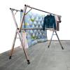 ATYUJKB Laundry Room Retractable Clothes Drying Rack, Clothes Dryer Racks for Laundry Outdoor, Portable Clothes Dryer Rack with Wheels, Laundry Stand Organizer (200cm/79 in) view 1