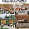 Bamboo Roller Blinds, Outdoor Bamboo Blinds, Retro Waterproof Reed Curtains Bamboo Windows Shades, Bamboo Curtain for Indoor/Outdoor Porch Privacy, Sun Protection, Easy to Install view 3