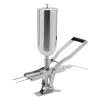 Commercial Manual Churros Maker, 5L Stainless Steel Manual Spanish Donut Churrera Churro Maker Machine for Home Restaurants Bakeries Cafeterias (5L without Nozzles) view 1