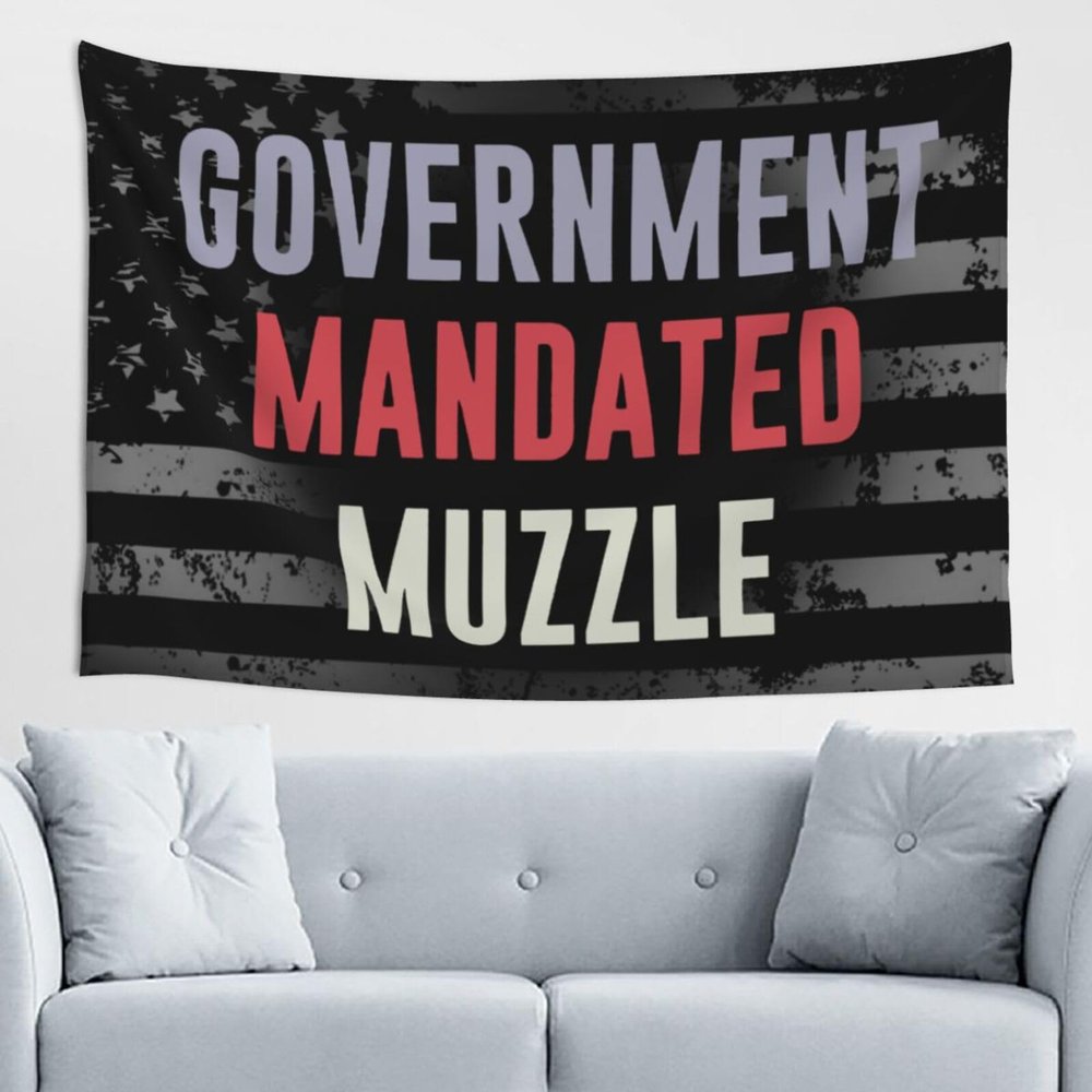 SwpWab Government Mandated Muzzle Home Decoration Tapestries Placed In The Living Room Bedroom Keep Full Load